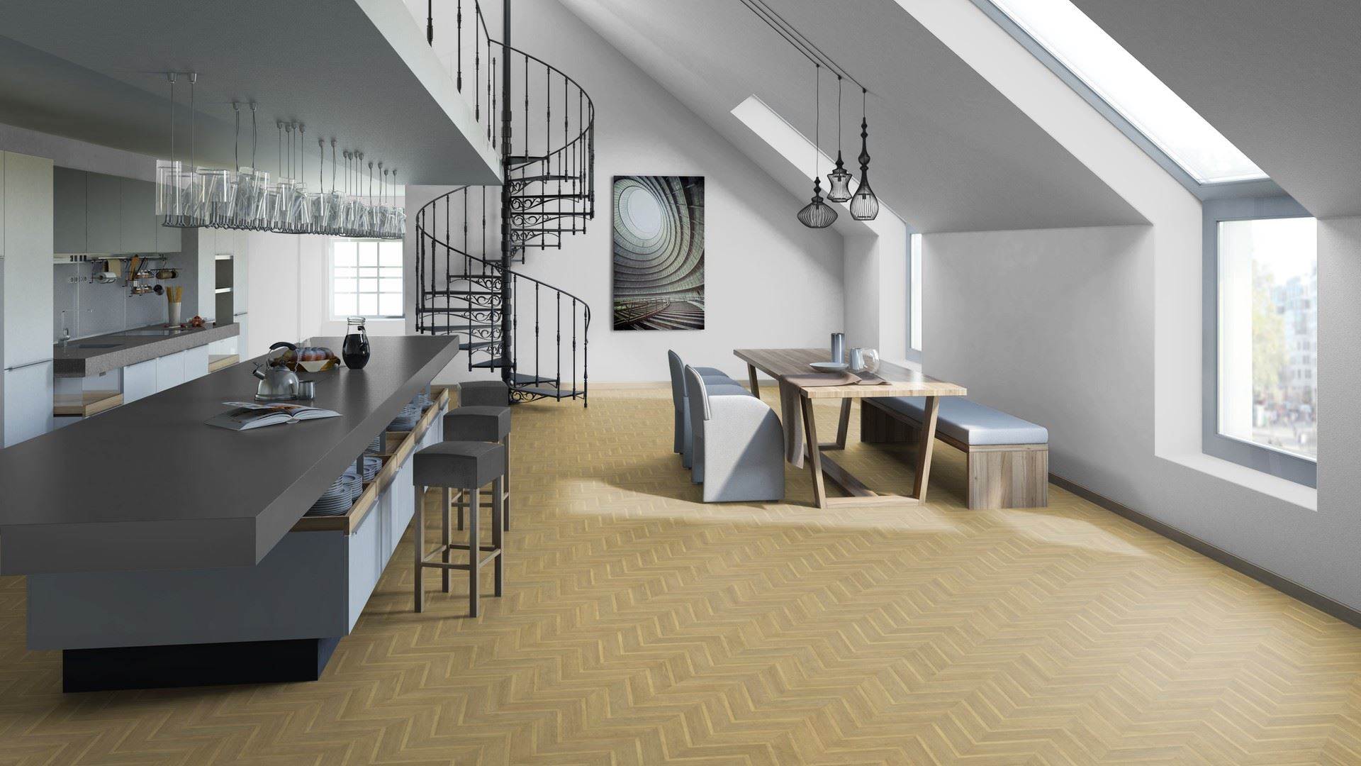 Линолеум полукоммерческий "Tarkett" Idylle Nova Cascad 2 (3,5м) — купить в Энгельсе