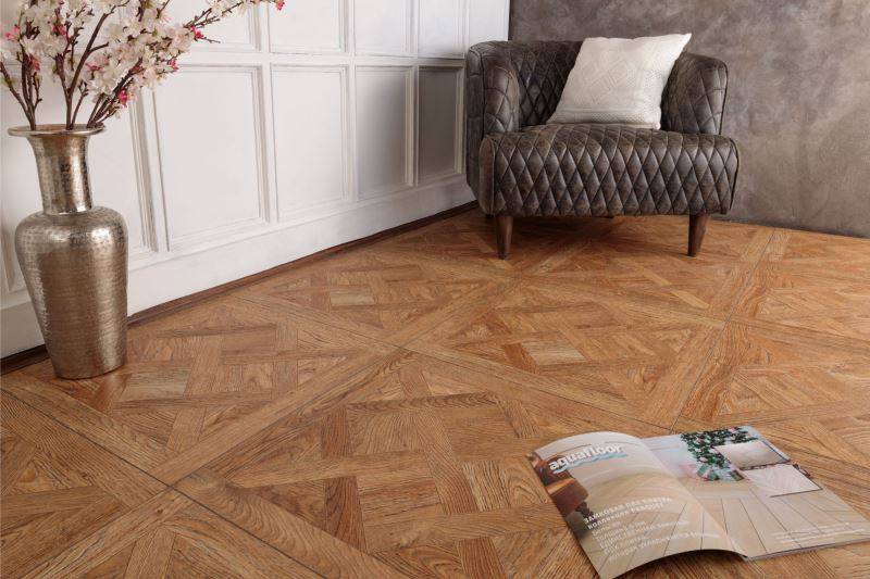 Замковая ПВХ плитка "Aquafloor" AF7004VS (600*600*7 мм) — купить в Энгельсе