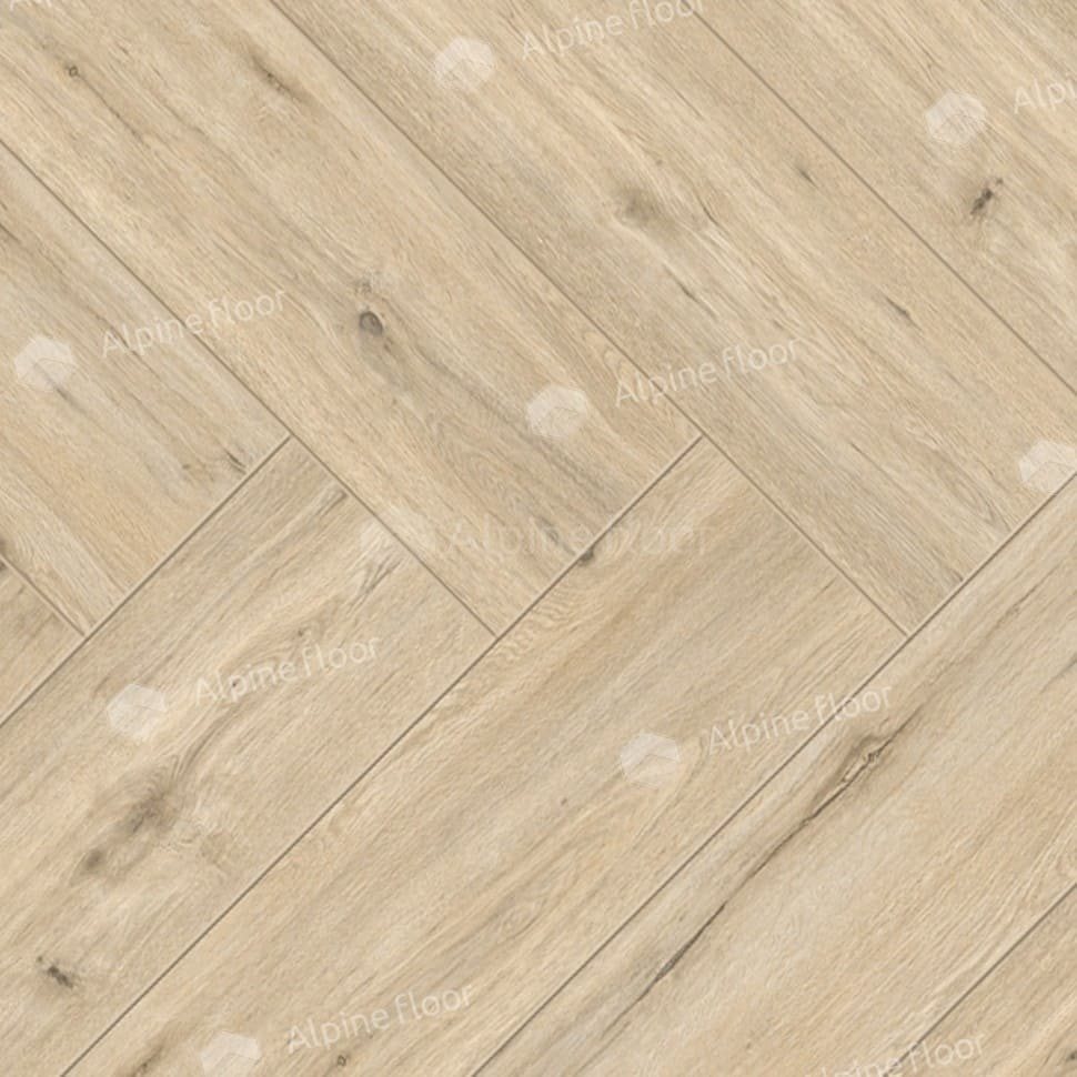 Ламинат "Alpine Floor" Herringbone Дуб Лион (606*101*8 мм) — купить в Энгельсе