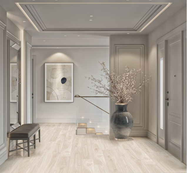 SPC ламинат "CronaFloor" Nano 4V Дуб Ампир (1200*180*3,5 мм) — купить в Энгельсе