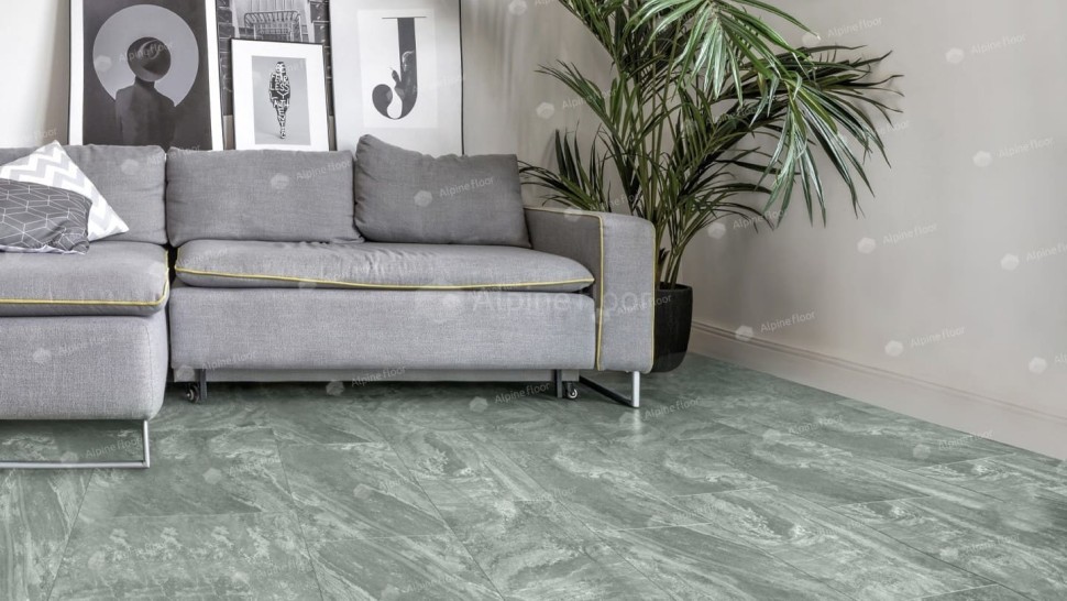 Виниловая плитка "Alpine Floor" Light Stone Хэмпшир (608*303*2,5 мм) — купить в Энгельсе