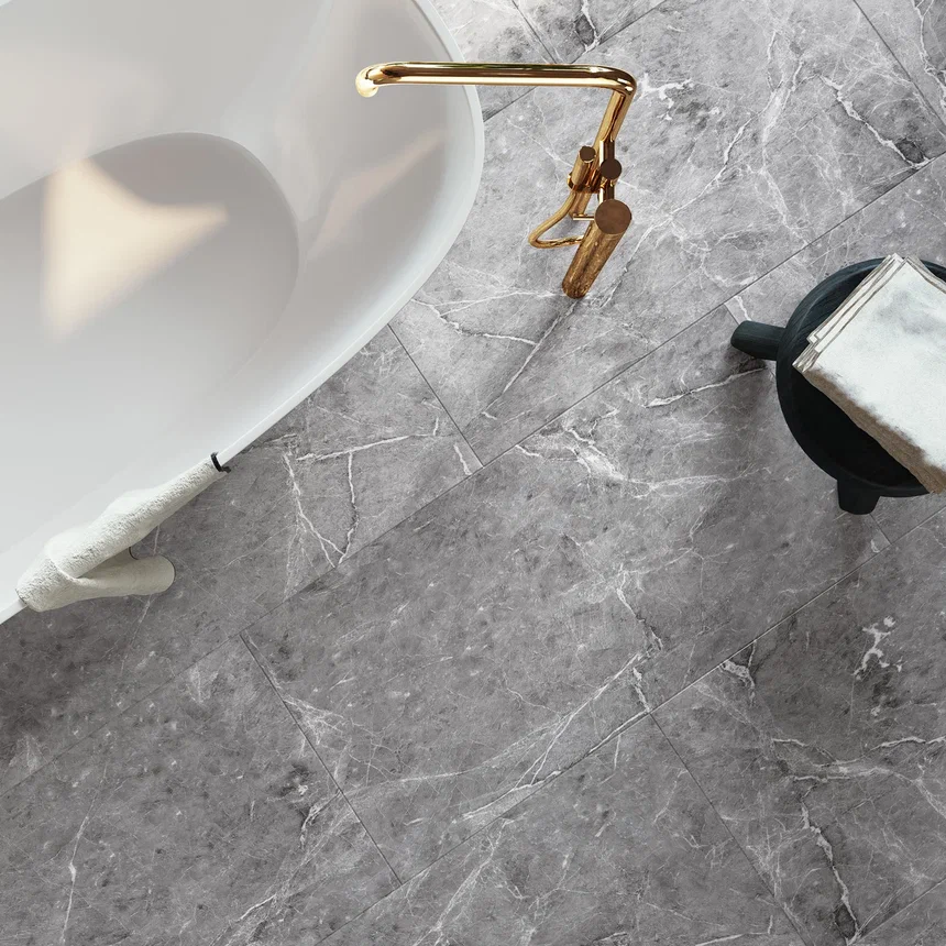 SPC ламинат "Invictus" Hudson Stone Silver (907*450*6мм) — купить в Энгельсе