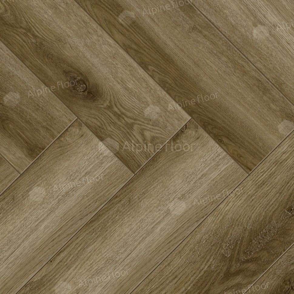 Ламинат "Alpine Floor" Herringbone Дуб Марсель (606*101*8 мм) — купить в Энгельсе