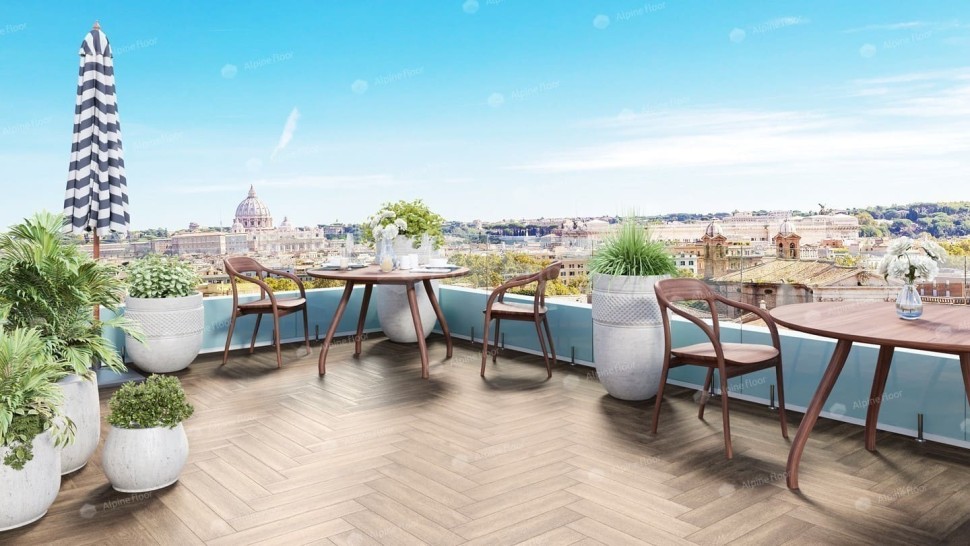 Виниловая плитка "Alpine Floor" Parquet LVT Макадамия (590*118*2,5 мм) — купить в Энгельсе