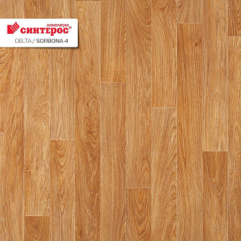 Линолеум бытовой "Синтерос" Delta Сорбона 4 (4м) — фото и характеристики