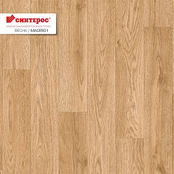 Линолеум бытовой "Синтерос" Весна Madrid 1 (3,5м) — фото и характеристики