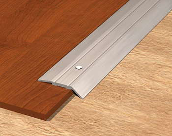 Порожек алюминиевый стыкоперекрывающий для перепада 0-18мм (900*28мм)